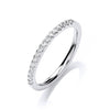 18k Yellow Gold Diamond Ring - 18ct White Gold half ET Diamond 0.16ct Ring - No Certificate - by Hearts Forever Jewellers