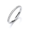 18k Yellow Gold Ring - 18ct White Gold Half ET 0.20ct Ring - No Certificate - by Hearts Forever Jewellers