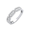 9k Yellow Gold Ring - 9ct White Gold 0.50ct Eternity Ring - by Hearts Forever Jewellers