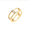 9k Yellow Gold Diamond Ring - 9ct Yellow Gold 0.25ctw Diamond Ring - by Hearts Forever Jewellers