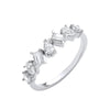 18k Yellow Gold Diamond Ring - 18ct White Gold 0.81ctw Fancy shape diamond ring - by Hearts Forever Jewellers