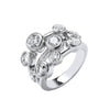18k Yellow Gold Diamond Ring - 18ct White Gold 3.00ctw GH-SI Diamond Dress Ring - by Hearts Forever Jewellers
