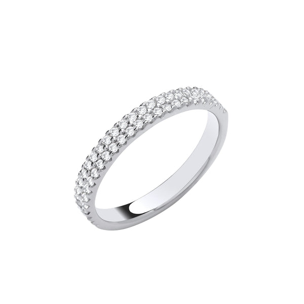 9k Yellow Gold Ring - 9ct White Gold 0.25ctw Ring - by Hearts Forever Jewellers
