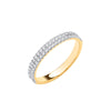9k Yellow Gold Ring - 9ct Yellow Gold 0.25ctw Ring - by Hearts Forever Jewellers