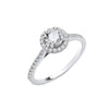 18k Yellow Gold Ring - 18ct White Gold 0.75ctw Ring - by Hearts Forever Jewellers
