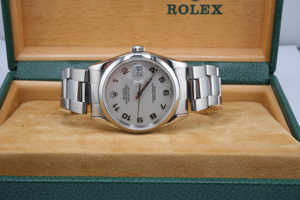 Rolex Datejust 36 16200 - Silver Jubilee Arabic