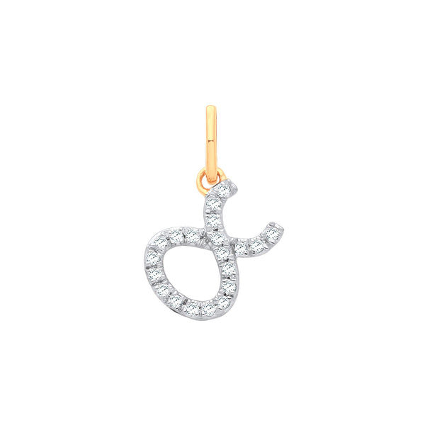 9k Yellow Gold Necklace - 9ct Yellow Gold Taurus Zodiac 0.10ct pendant - by Hearts Forever Jewellers