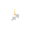 9k Yellow Gold Necklace - 9ct Yellow Gold Sagittarius Zodiac 0.07ct pendant - by Hearts Forever Jewellers