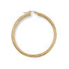 Ring - Y/G 46mm Twisted Hoop Earrings - by Hearts Forever Jewellers