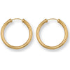 Jewellery - Y/G 23mm Caped Sleepers - by Hearts Forever Jewellers