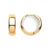 Jewellery - Y/G 16mm Huggies - by Hearts Forever Jewellers