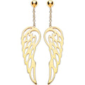 Y/G Angel Wings Drop Earrings
