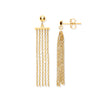 Ring - Y/G Tassel Drop Earrings - by Hearts Forever Jewellers