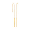 Ring - Y/G Chain Drop Threader Earrings - by Hearts Forever Jewellers
