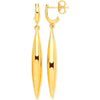 Y/G Hollow Drop Earrings