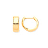 Jewellery - Y/G 13mm Hinged Huggies - by Hearts Forever Jewellers