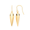 Ring - Y/G Elongated Drop, Fish Hook Earrings - by Hearts Forever Jewellers