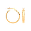 Ring - Y/G 20mm Hoop Earrings - by Hearts Forever Jewellers