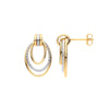 Ring - W Y/G Graduated Oval Drop Earrings - by Hearts Forever Jewellers