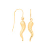 Ring - Y/G Horn of Life Earrings - by Hearts Forever Jewellers