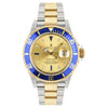 Rolex Submariner Date 16613 - Champagne Serti (Diamonds & Sapphires)