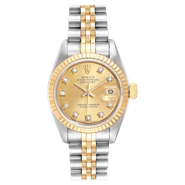 Rolex Lady-Datejust 26 179173 - Champagne Diamond