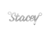9k Yellow Gold Jewellery - 9ct Gold Small Challenge Nameplate - by Hearts Forever Jewellers
