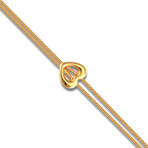 Bracelet - 9ct Yellow Gold Popcorn Bracelet - by Hearts Forever Jewellers