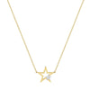 Necklace - 9ct Gold Star Necklace - by Hearts Forever Jewellers