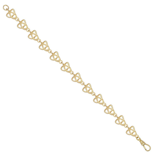 Necklace - 9ct Yellow Gold Celtic Knot Bracelet - by Hearts Forever Jewellers