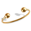 Bracelet - 9ct Yellow Gold Torque Bangle - by Hearts Forever Jewellers