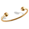 Bracelet - 9ct Yellow Gold Torque Bangle - by Hearts Forever Jewellers