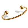 Bracelet - 9ct Yellow Gold Torque Bangle - by Hearts Forever Jewellers