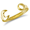 Bracelet - 9ct Yellow Spanner Bangle - by Hearts Forever Jewellers