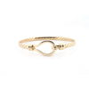 Bracelet - 9ct Yellow Ladies hook bangle - by Hearts Forever Jewellers