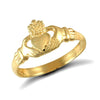 Ring - 9ct Yellow Gold Baby Claddagh Ring - by Hearts Forever Jewellers