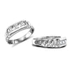Cubic Zirconia Ring - 9ct White Gold Cubic Zirconia Children's Ring - by Hearts Forever Jewellers