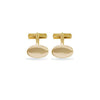 Jewellery - 9ct Yellow Gold Oval Cufflinks - by Hearts Forever Jewellers