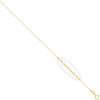 9ct Yellow Gold Round Belcher 1.7mm Gauge Pendant Chain