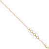 9ct Yellow Gold Round Belcher 1.7mm Gauge Pendant Chain