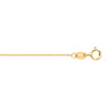 Diamond Ring - 9ct White Gold Diamond Cut Concertina Trace 1.2mm Gauge Pendant Chain - by Hearts Forever Jewellers