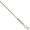 9ct Yellow Gold Prince of Wales 1.7mm Gauge Pendant Chain