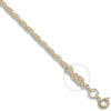 9ct Yellow Gold Prince of Wales 1.7mm Gauge Pendant Chain