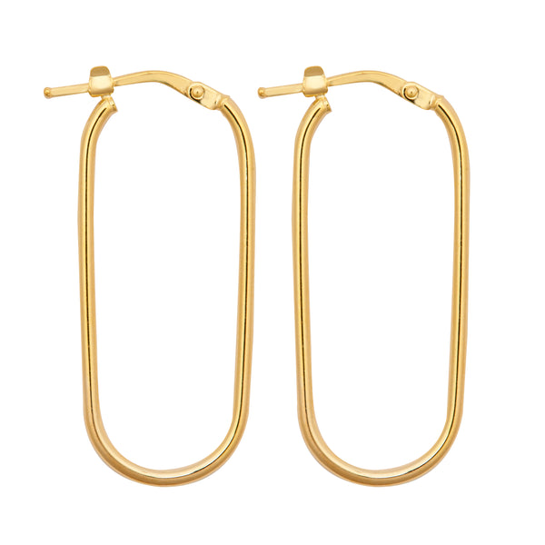 Ring - 9ct Yellow Shaped Earrings - by Hearts Forever Jewellers