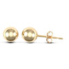 Ring - 9ct yellow gold 3mm ball Stud Earrings - by Hearts Forever Jewellers