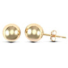 Ring - 9ct yellow gold 3mm ball Stud Earrings - by Hearts Forever Jewellers