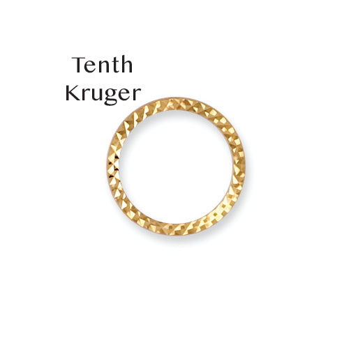 Jewellery - 9ct Yellow Gold 10Th Kruger Bezel - by Hearts Forever Jewellers