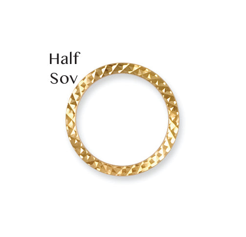 Jewellery - 9ct Yellow Gold 10Th Kruger Bezel - by Hearts Forever Jewellers