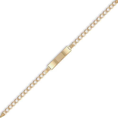 Bracelet - 9ct Yellow Gold Id Bracelet - by Hearts Forever Jewellers