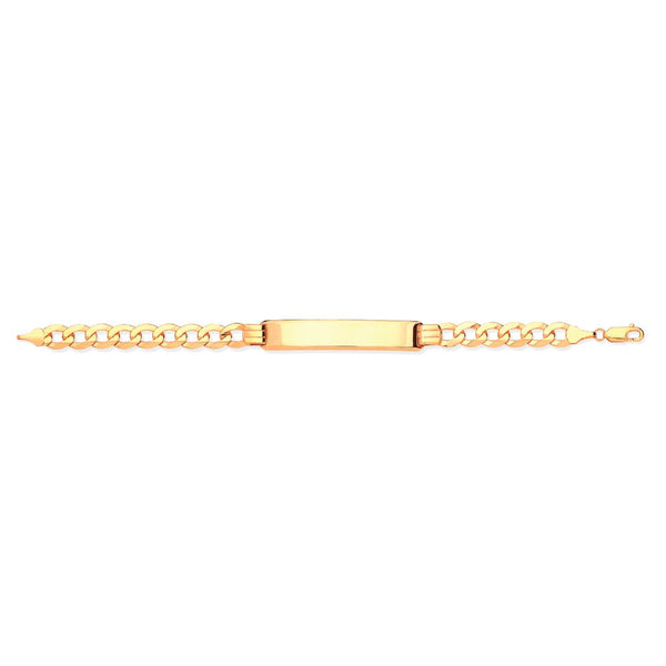 Bracelet - 9ct Yellow Gold Id Bracelet - by Hearts Forever Jewellers